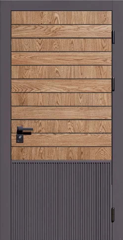 Входная дверь Zitadelle-3 (Порошковое напыление / Ламинат)